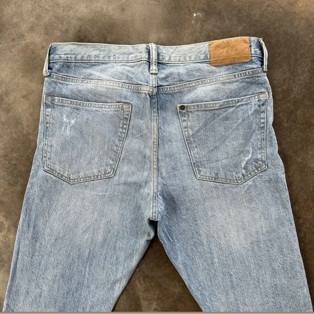 H&M Light Blue Distressed Jeans